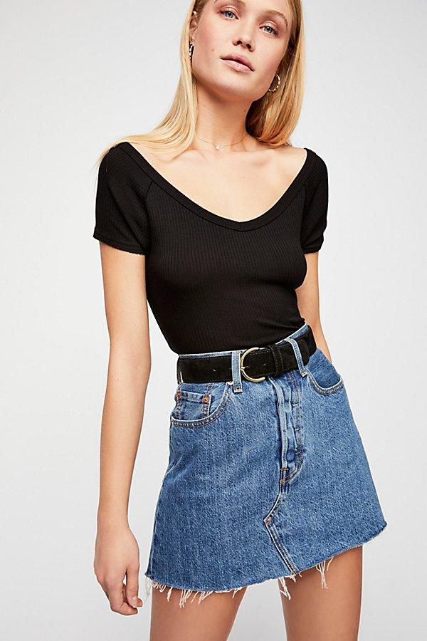 We The Free Frenchie Rib Tee At Free People